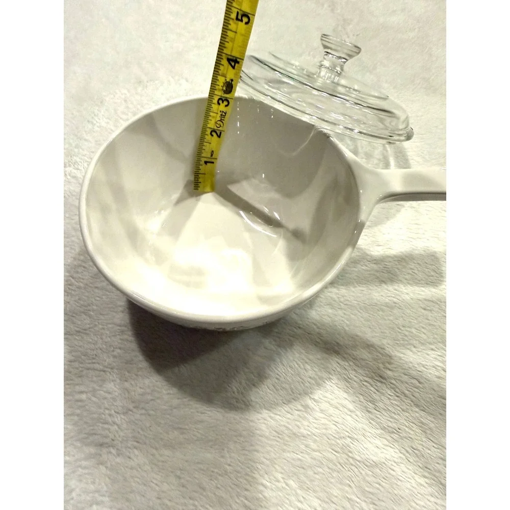 Vintage Corning Ware La Marjolaine 1.5 Pint Saucepan P-81-B Pyrex Lid P-81-C
